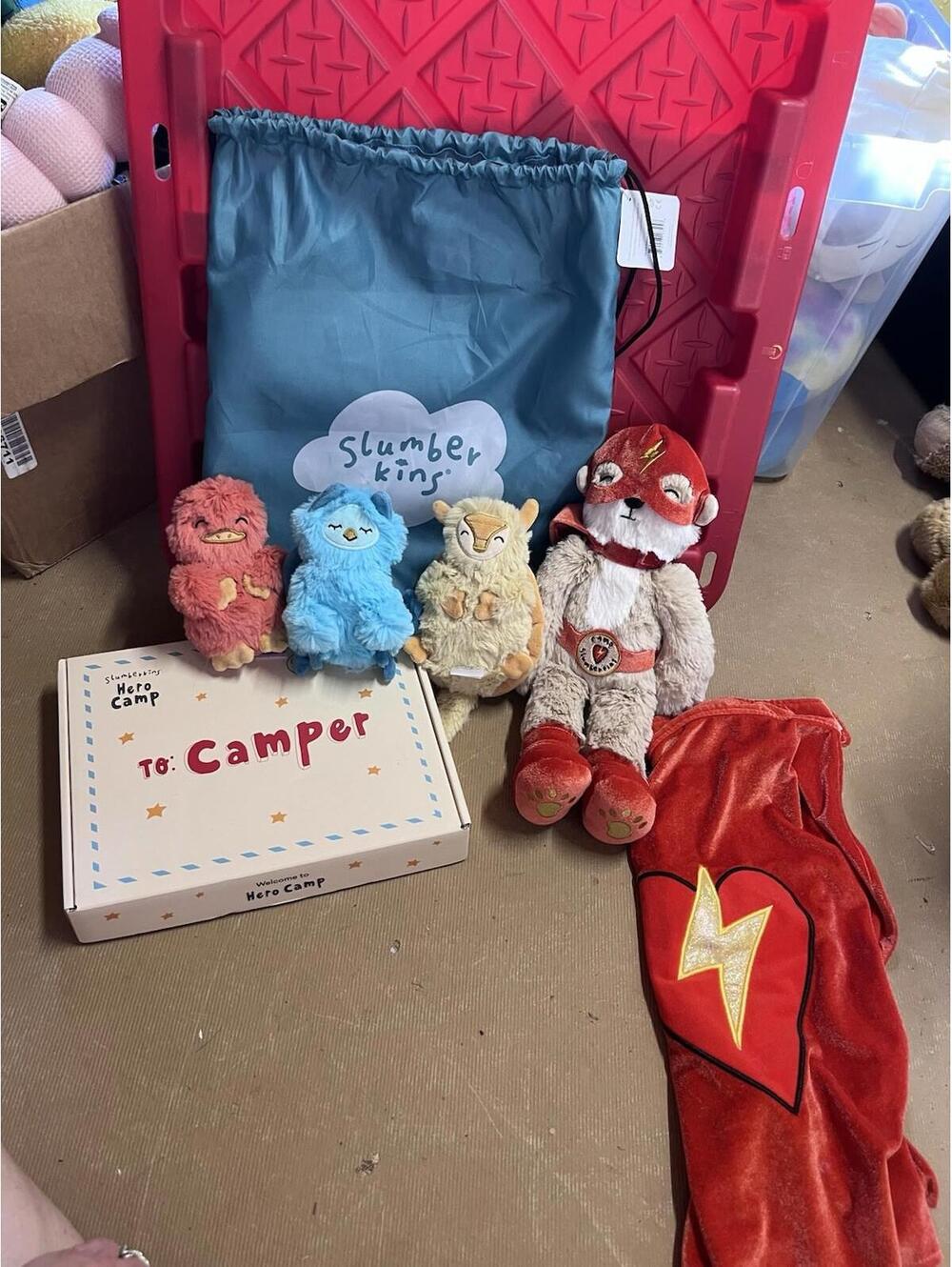 Slumberkins 2022 Hero Camp Super Hero Set NEW